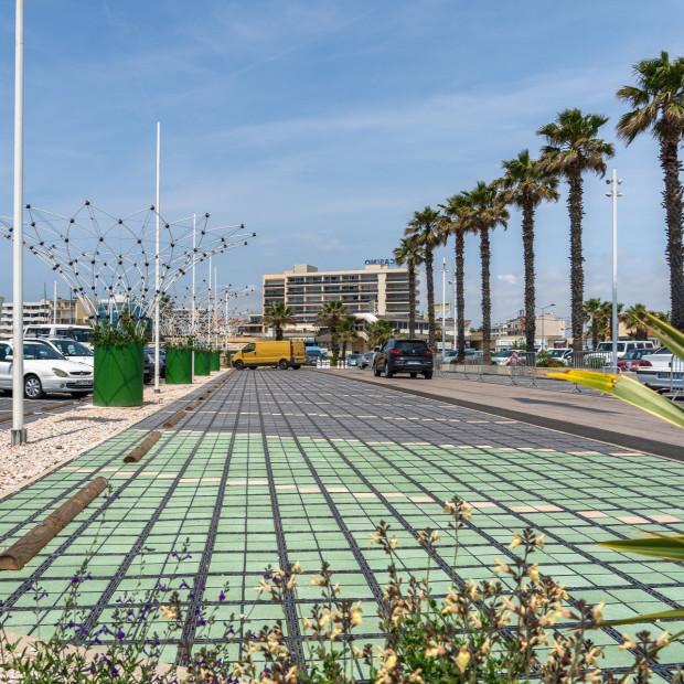 Dalle ECORASTER BLOXX pour pavé béton