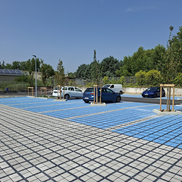 Dalle ECORASTER BLOXX pour pavé béton