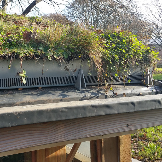 Profil de finition de toiture DPM150 - H15 cm